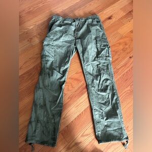 Green Cargo Pants